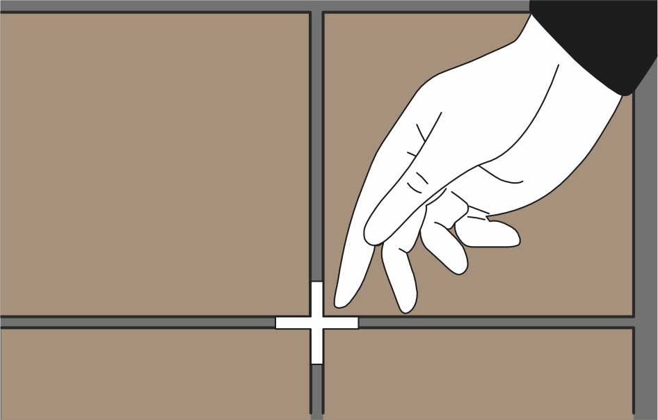 Между плитками вставляйте пластиковые крестики.jpg