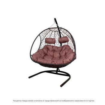 Кресло подвесное Добрыня 131х106х186см 2-х местные 200кг