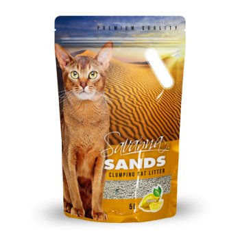 Наполнитель комкующийся SAVANNA SANDS 5л