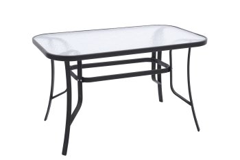 Стол садовый Nolita 120х70х72 см черный Стол садовый Nolita 120х70х72 см черный