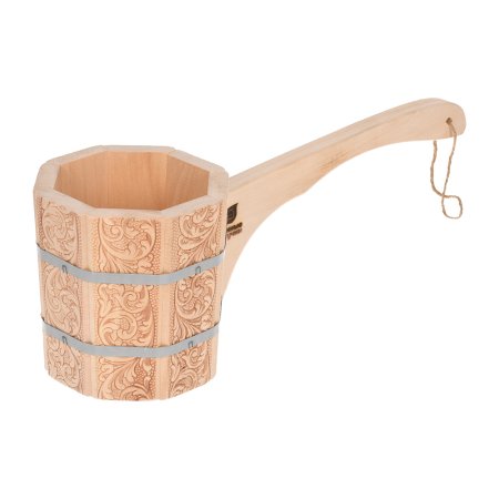 Ковш Банные штучки Цветы липа 1,5л