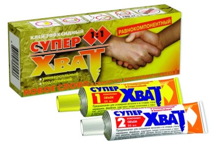 Клей эпоксидный Новбытхим Супер-Хват 45 мл