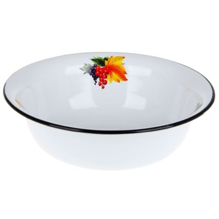 Таз эмалированный Декор 9,5л Таз эмалированный Декор 9,5л