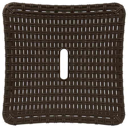 Табурет Rattan  36,3х36,3х44,8см горький шоколад