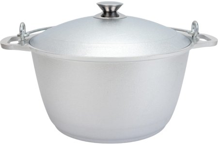 Казан походный 1 предмет КУКМОР 6л 29см цвет белый