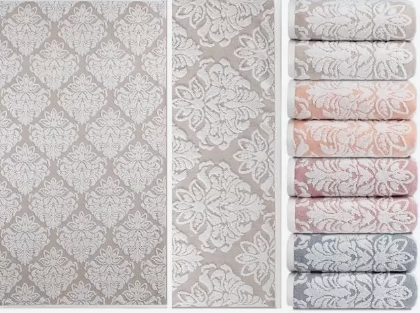 Полотенце 70х35 см бежевый