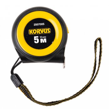 Рулетка Korvus 16 мм 5 м