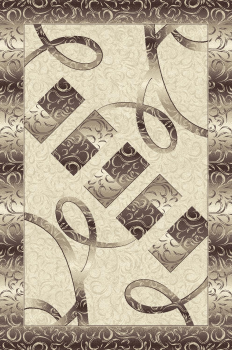 Ковер Карпет Медео  прямой 1,5х1м песочный