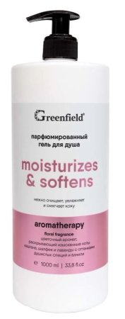 Гель для душа Greenfiel парфюмированный цветочный 1000 мл