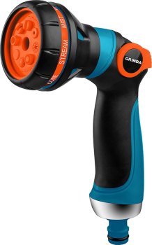 Пистолет-распылитель 8-режимный GRINDA PROLine S-8 с регулятором