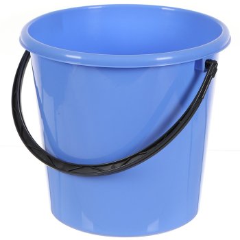 Ведро пластик Колор 10л цвет голубой