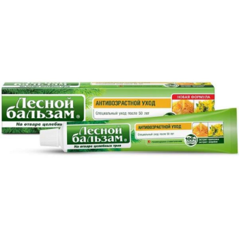 Паста зубная Лесной Бальзам Прополис, зверобой на отваре трав 75 мл