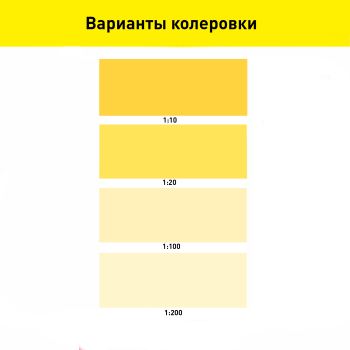 Колер-паста Ижсинтез Коллекция 0,45 л желтый