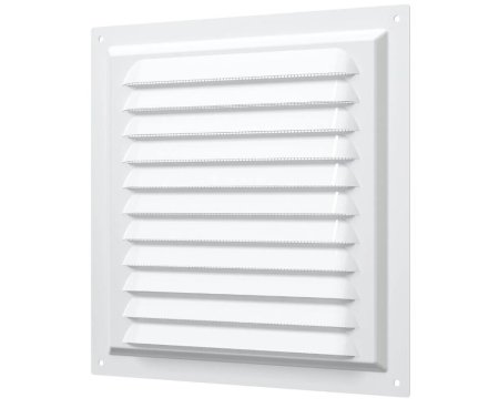 Решетка  МЭ 20 х 20 см белая
