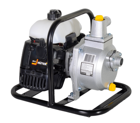 Мотопомпа бензиновая HUTER MP-25 для чистой воды