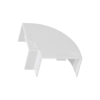 Угол плоский IEK Элекор 40х40 цвет белый уп.4шт.