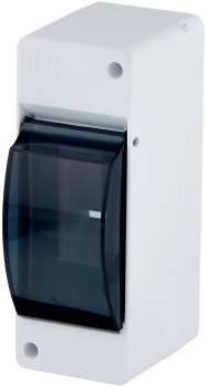 Щит распределительный навесной IEK KREPTA 3 2 мод. пластик IP30 арт.MKP42-N-02-30-20