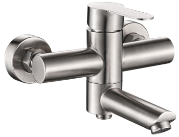 Cмеситель для ванны одноручный длинный излив Cмеситель для ванны одноручный длинный излив