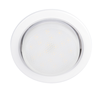 Точечный светильник Jazzway PGX53 10639. 1 GX53 встраиваемый белый без подсв.