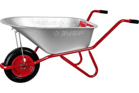 Тачка садово-строительная Зубр 90 л