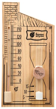 Термометр для бани с песочными часами