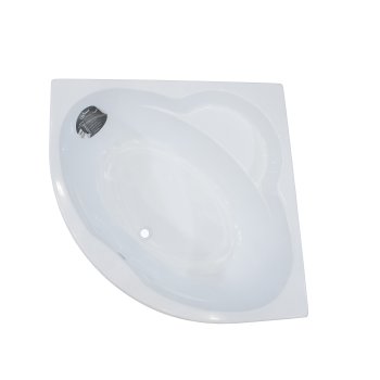 Ванна Мартин акриловая 120х120см с каркасом, переливом, панелью Ванна Мартин акриловая 120х120см с каркасом, переливом, панелью