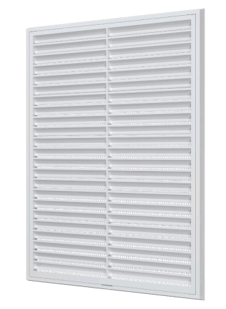 Решетка  40 х 30 см белая