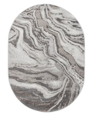 Ковер интерьерный Калипсо овал 3х2м коричневый