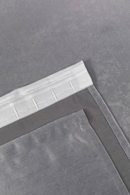 Штора портьерная полиэстер Legrand Софт 180х260см стоун