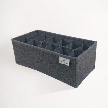 Органайзер хранение Графит 30х15х11см цвет серый