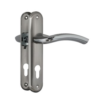 Ручка дверная на планке Нора-М 11847 универсальная