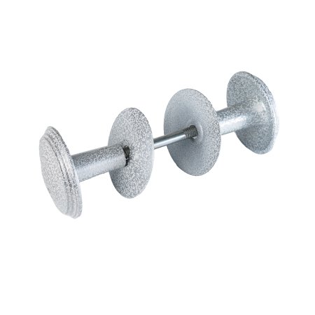 Ручка-кнопка РЕЖ антик серебро