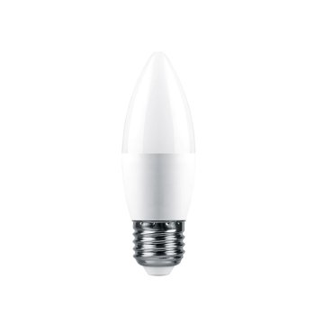 Лампа светодиодная Feron Pro E27 7,5Вт 4000К нейтральный белый свеча (С)