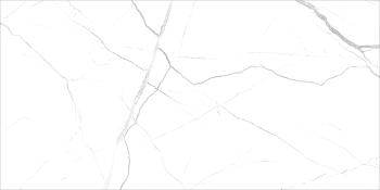 Плитка настенная Siluet GT, белая 50х25х0,8 см