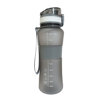 Бутылка для фитнеса SILAPRO ULTIMATE GREY 600 мл - 7,5х7,5 см1 шт