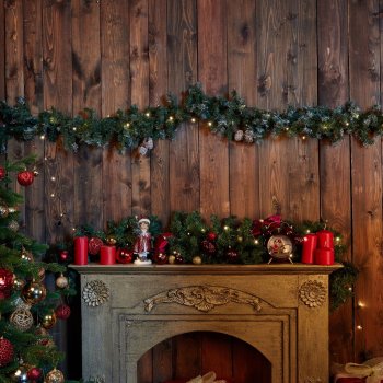 Гирлянда для дома нить 5м белый теплый 50 LED ламп зеленый провод