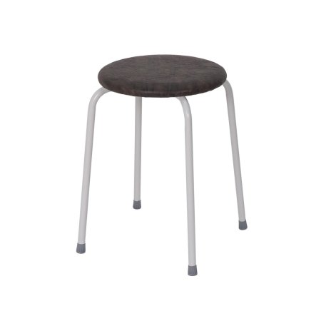 Табурет Т270 коричневый, форма круг 30х30х47 см