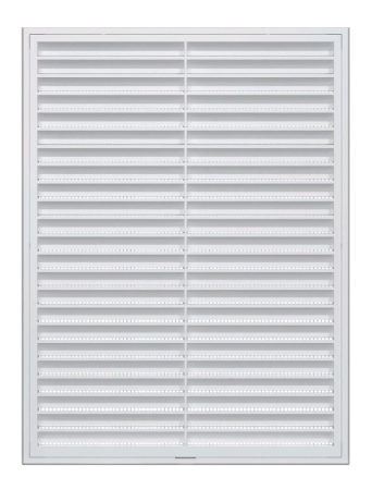 Решетка  40 х 30 см белая
