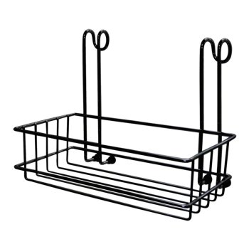 Полка для специй Лофт цельный цвет черный 20см 135 мм 1 шт