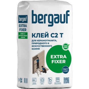 Клей для керамогранита Extra Fixer Bergauf 25 кг