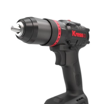 Дрель-шуруповерт аккумуляторная KRESS KUC30.1 Li-lon 20В 2x2Ач 60Нм