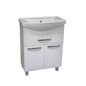 Тумба напольная Азур 87х65х35см цвет белый Тумба напольная Азур 87х65х35см цвет белый