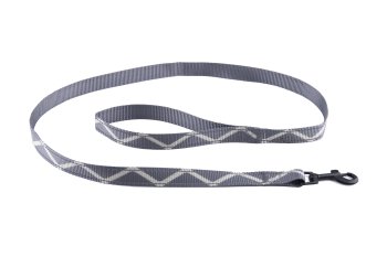 Поводок полиэстер серый 120х2см
