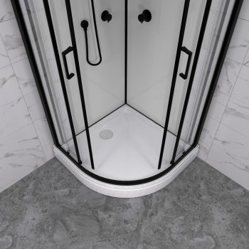 Кабина душевая Тритон Прайм-Блэк низкий поддон 90х90х219,5см универсальная Кабина душевая Тритон Прайм-Блэк низкий поддон 90х90х219,5см универсальная