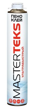 Пено-клей всесезонная MasterTeks ультрабыстрый под пистолет 750 мл