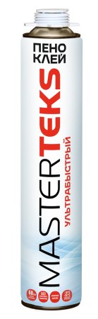 Пено-клей всесезонная MasterTeks ультрабыстрый под пистолет 750 мл