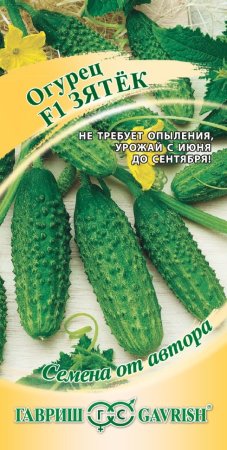 Семена огурца Зятек Гавриш