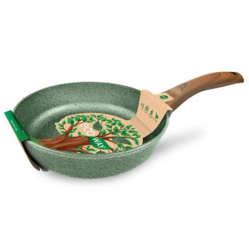 Сковорода НЕВА-МЕТАЛЛ ECO WAY Ø24см h6см