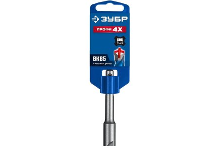 Бур Зубр Quadro SDS-plus 10х460мм