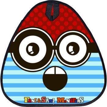 Ледянка мягкая Монстрик2 50х48 см